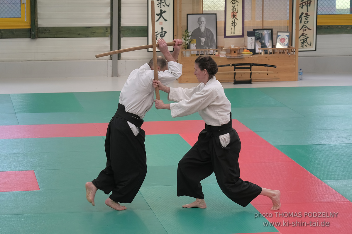 Aikidô Lehrgang mit Yasuhiro Saitô Sensei in Rennes/Frankreich 28.2.-2.3.2025