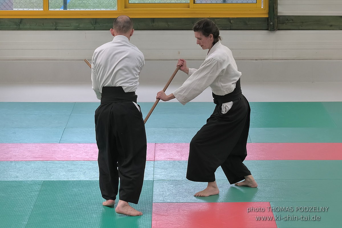 Aikidô Lehrgang mit Yasuhiro Saitô Sensei in Rennes/Frankreich 28.2.-2.3.2025