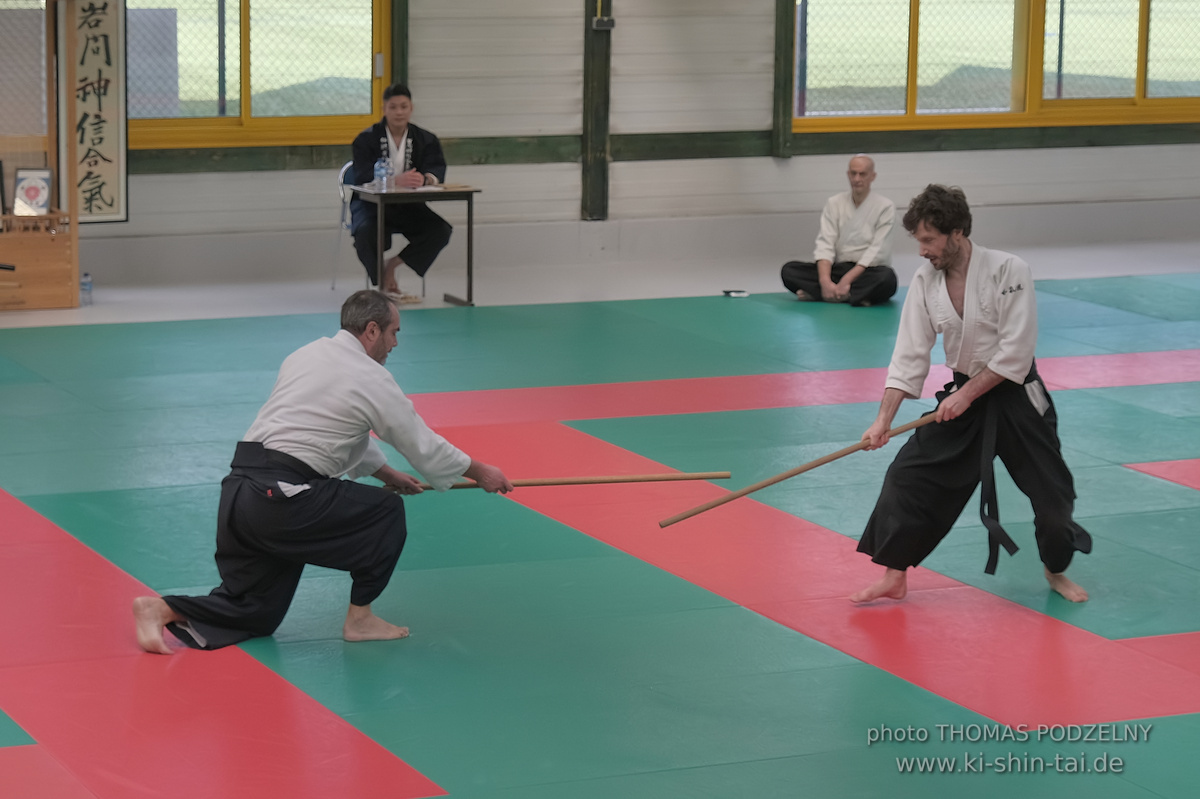 Aikidô Lehrgang mit Yasuhiro Saitô Sensei in Rennes/Frankreich 28.2.-2.3.2025