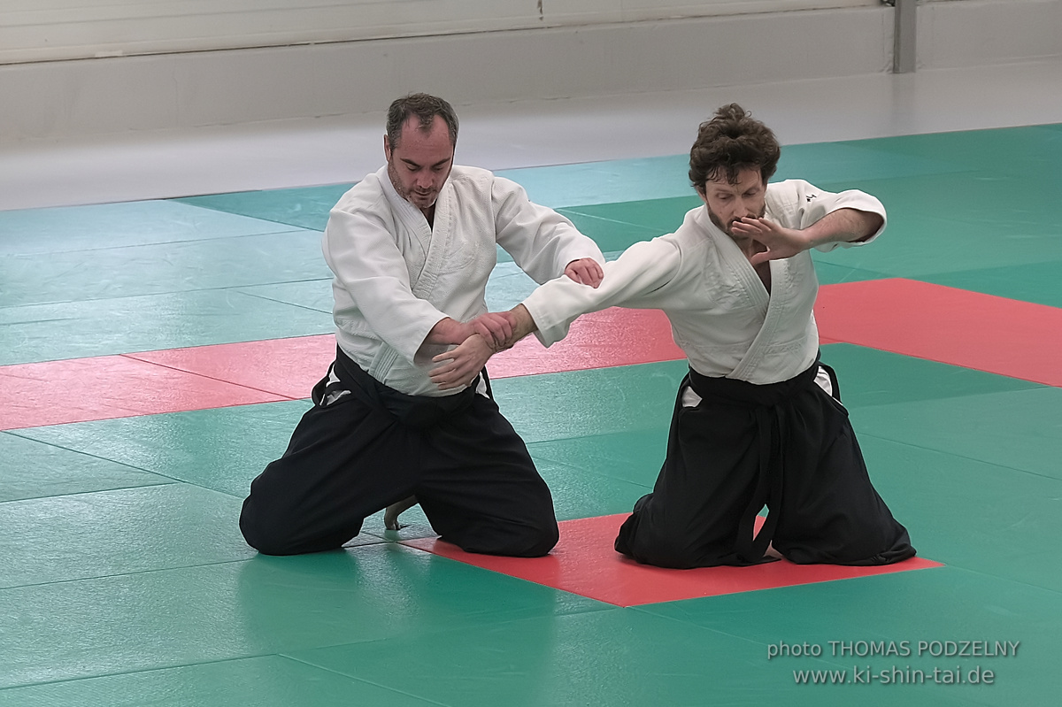 Aikidô Lehrgang mit Yasuhiro Saitô Sensei in Rennes/Frankreich 28.2.-2.3.2025