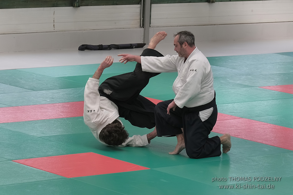 Aikidô Lehrgang mit Yasuhiro Saitô Sensei in Rennes/Frankreich 28.2.-2.3.2025