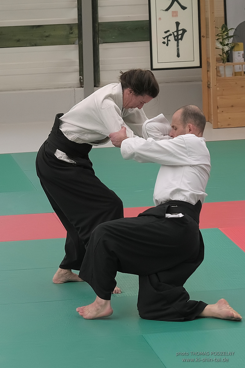 Aikidô Lehrgang mit Yasuhiro Saitô Sensei in Rennes/Frankreich 28.2.-2.3.2025