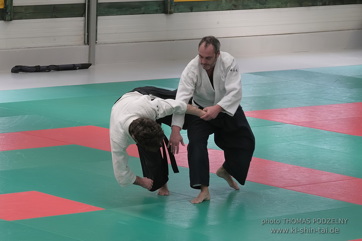 Aikidô Lehrgang mit Yasuhiro Saitô Sensei in Rennes/Frankreich 28.2.-2.3.2025