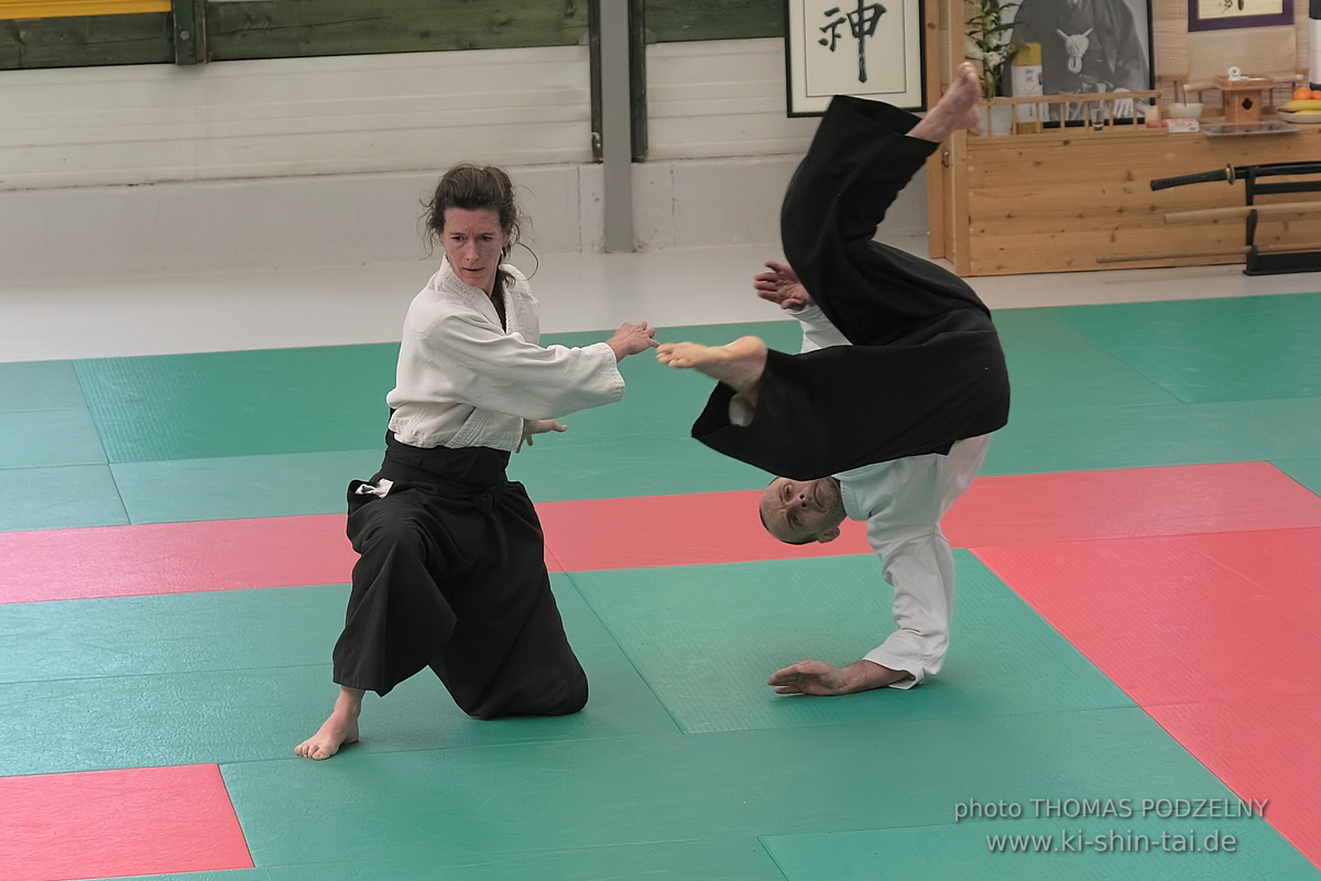 Aikidô Lehrgang mit Yasuhiro Saitô Sensei in Rennes/Frankreich 28.2.-2.3.2025