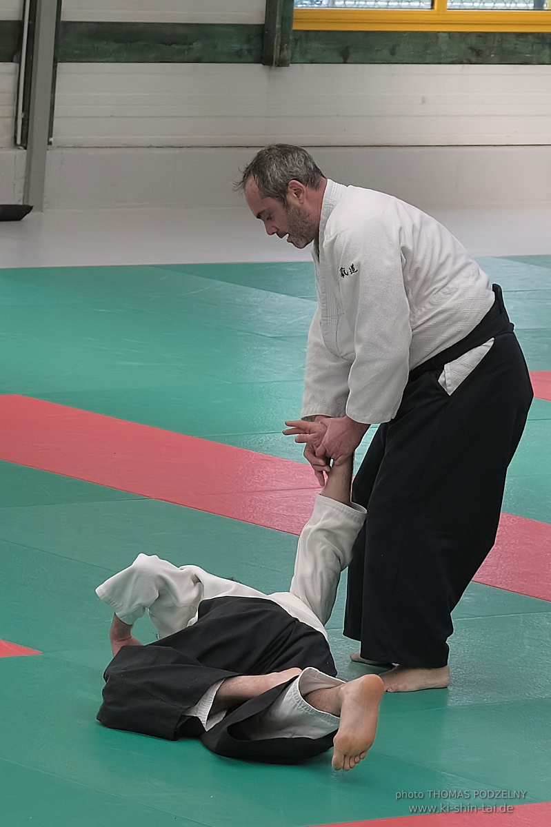 Aikidô Lehrgang mit Yasuhiro Saitô Sensei in Rennes/Frankreich 28.2.-2.3.2025