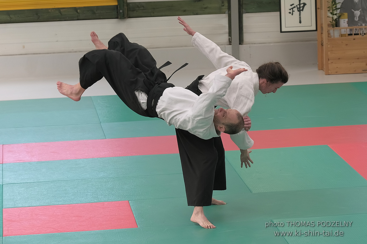 Aikidô Lehrgang mit Yasuhiro Saitô Sensei in Rennes/Frankreich 28.2.-2.3.2025