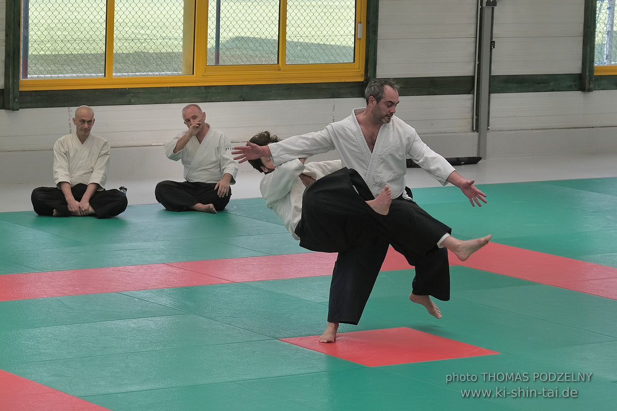 Aikidô Lehrgang mit Yasuhiro Saitô Sensei in Rennes/Frankreich 28.2.-2.3.2025