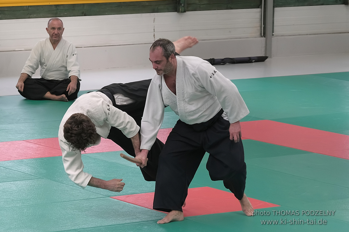 Aikidô Lehrgang mit Yasuhiro Saitô Sensei in Rennes/Frankreich 28.2.-2.3.2025