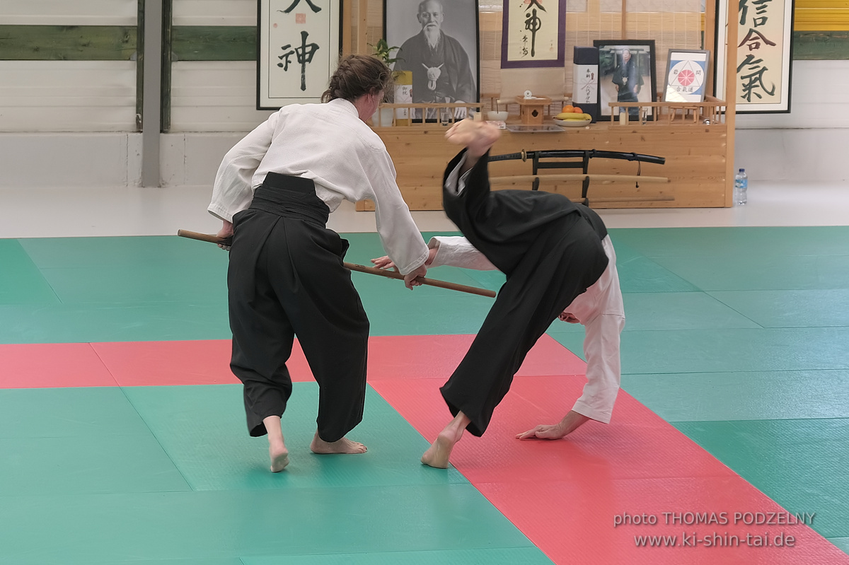 Aikidô Lehrgang mit Yasuhiro Saitô Sensei in Rennes/Frankreich 28.2.-2.3.2025