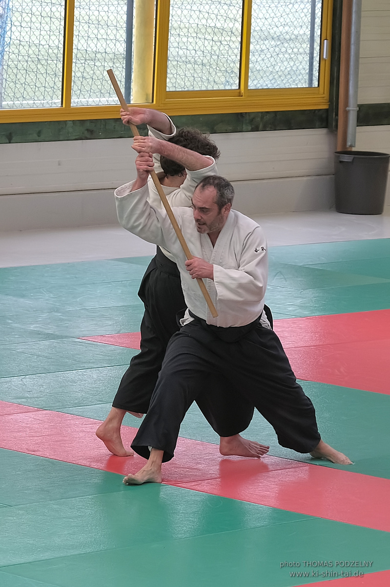 Aikidô Lehrgang mit Yasuhiro Saitô Sensei in Rennes/Frankreich 28.2.-2.3.2025