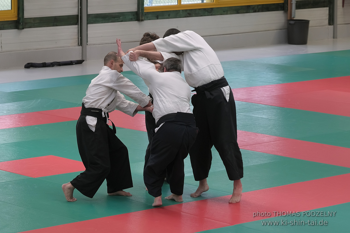 Aikidô Lehrgang mit Yasuhiro Saitô Sensei in Rennes/Frankreich 28.2.-2.3.2025