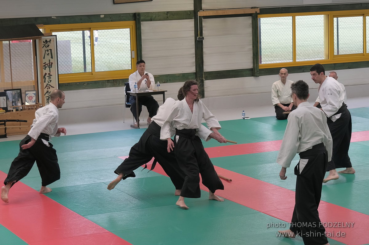 Aikidô Lehrgang mit Yasuhiro Saitô Sensei in Rennes/Frankreich 28.2.-2.3.2025