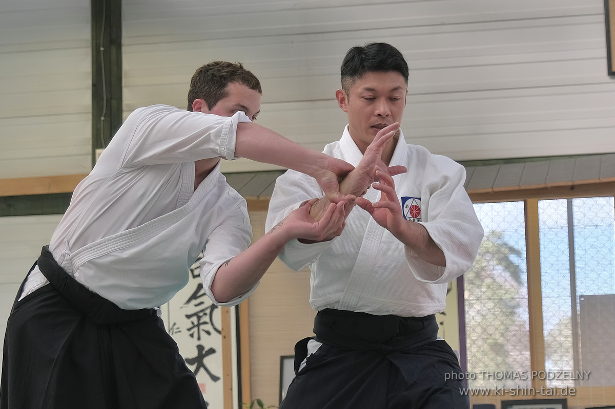 Aikidô Lehrgang mit Yasuhiro Saitô Sensei in Rennes/Frankreich 28.2.-2.3.2025