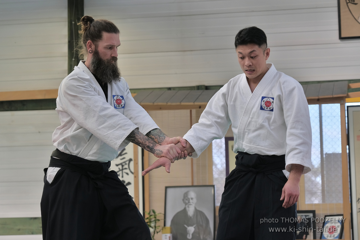 Aikidô Lehrgang mit Yasuhiro Saitô Sensei in Rennes/Frankreich 28.2.-2.3.2025