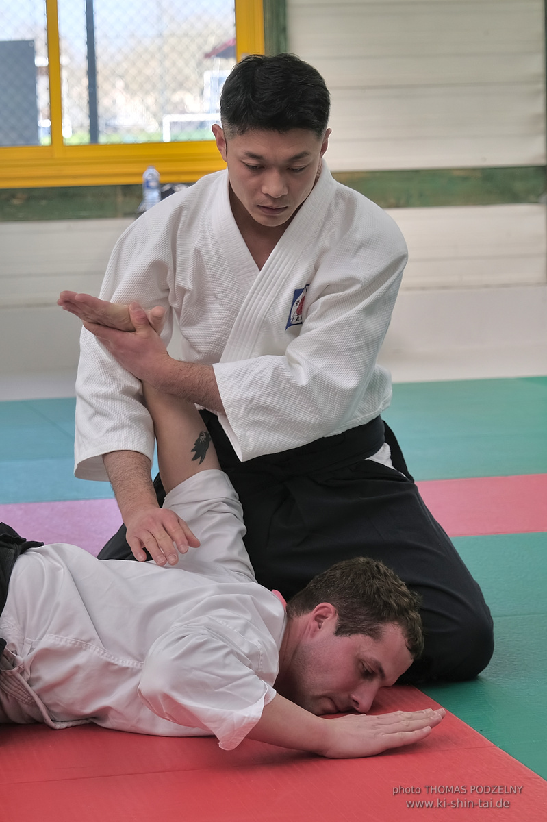 Aikidô Lehrgang mit Yasuhiro Saitô Sensei in Rennes/Frankreich 28.2.-2.3.2025