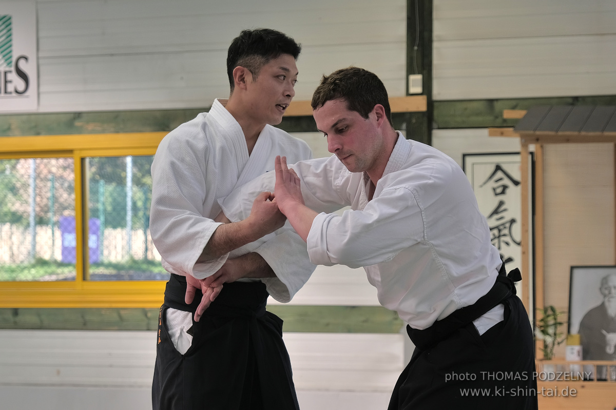 Aikidô Lehrgang mit Yasuhiro Saitô Sensei in Rennes/Frankreich 28.2.-2.3.2025