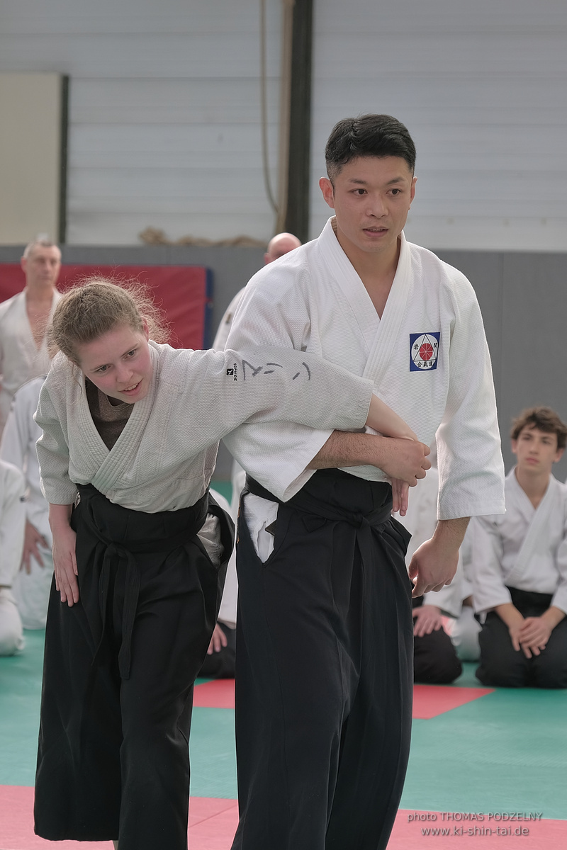 Aikidô Lehrgang mit Yasuhiro Saitô Sensei in Rennes/Frankreich 28.2.-2.3.2025