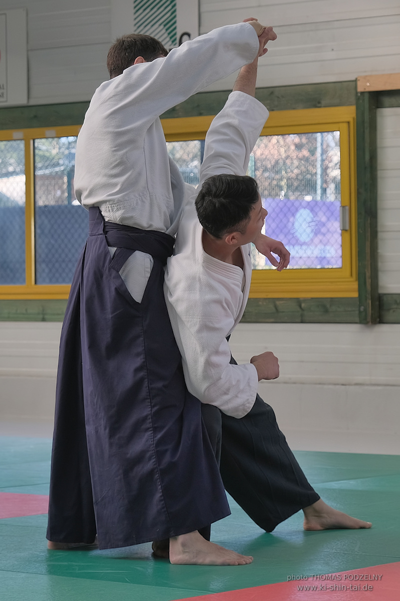 Aikidô Lehrgang mit Yasuhiro Saitô Sensei in Rennes/Frankreich 28.2.-2.3.2025