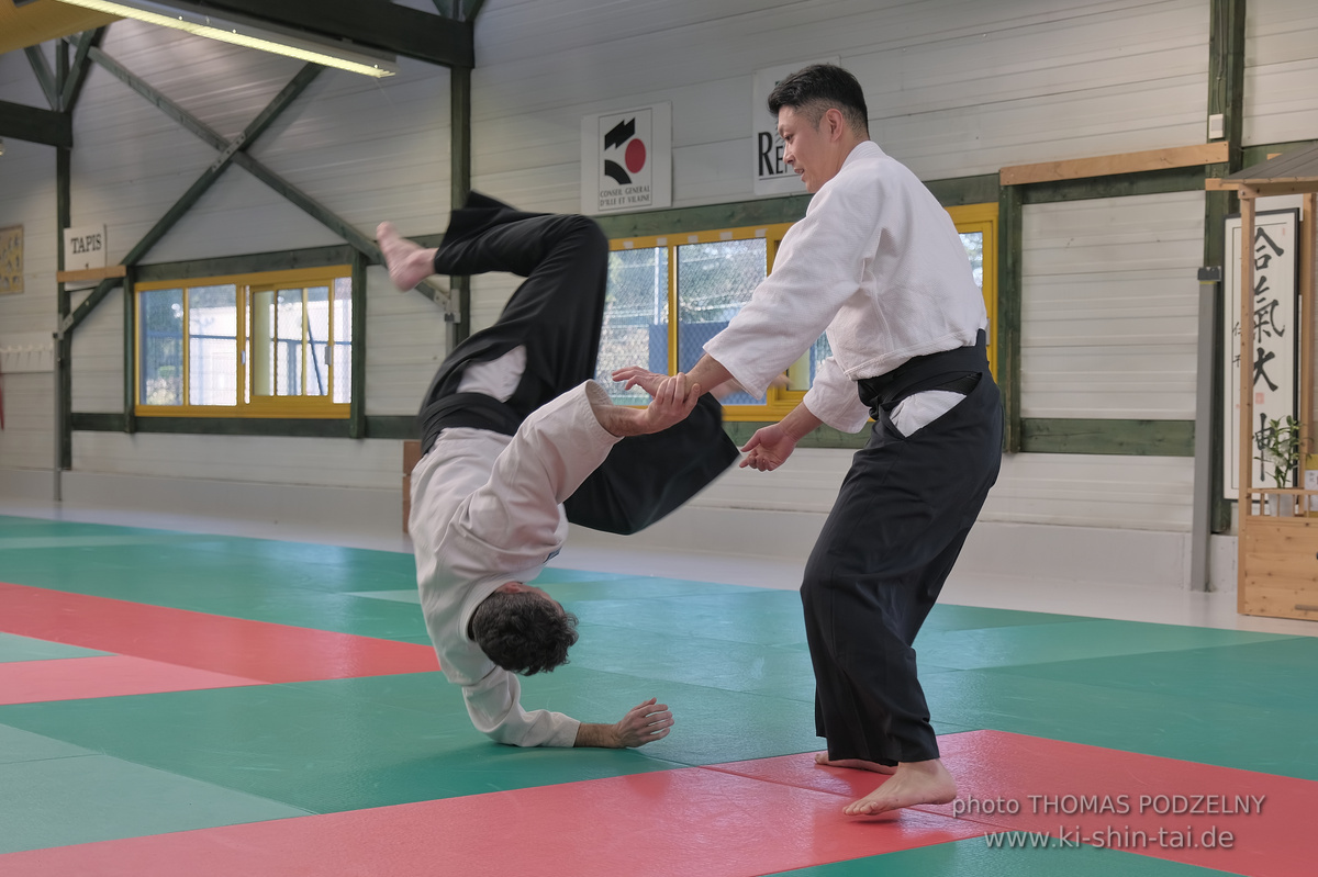 Aikidô Lehrgang mit Yasuhiro Saitô Sensei in Rennes/Frankreich 28.2.-2.3.2025