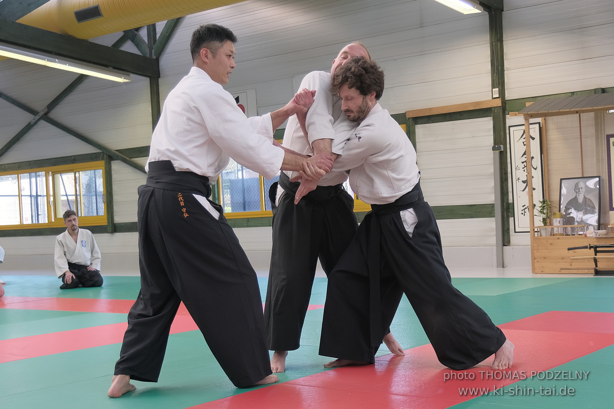 Aikidô Lehrgang mit Yasuhiro Saitô Sensei in Rennes/Frankreich 28.2.-2.3.2025