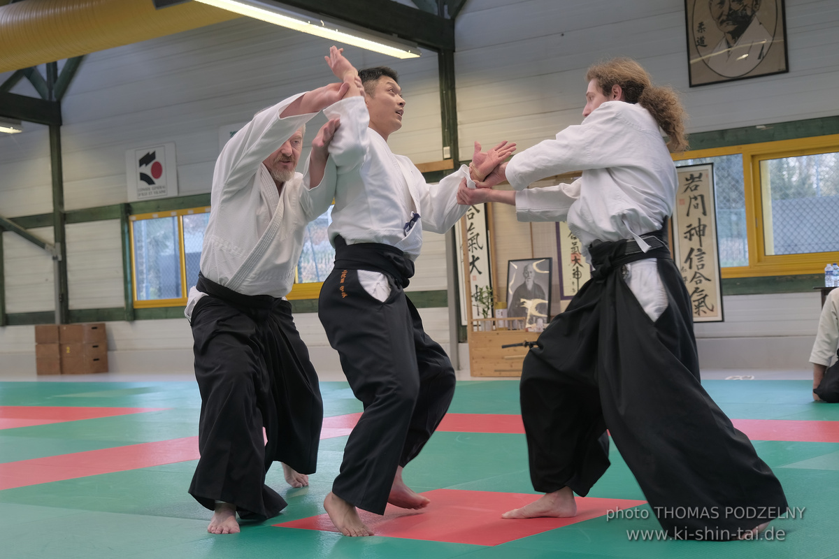 Aikidô Lehrgang mit Yasuhiro Saitô Sensei in Rennes/Frankreich 28.2.-2.3.2025