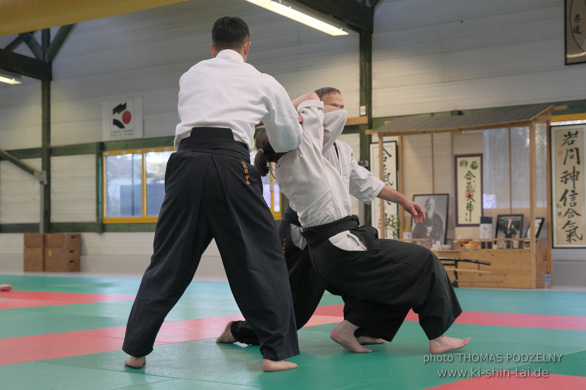 Aikidô Lehrgang mit Yasuhiro Saitô Sensei in Rennes/Frankreich 28.2.-2.3.2025