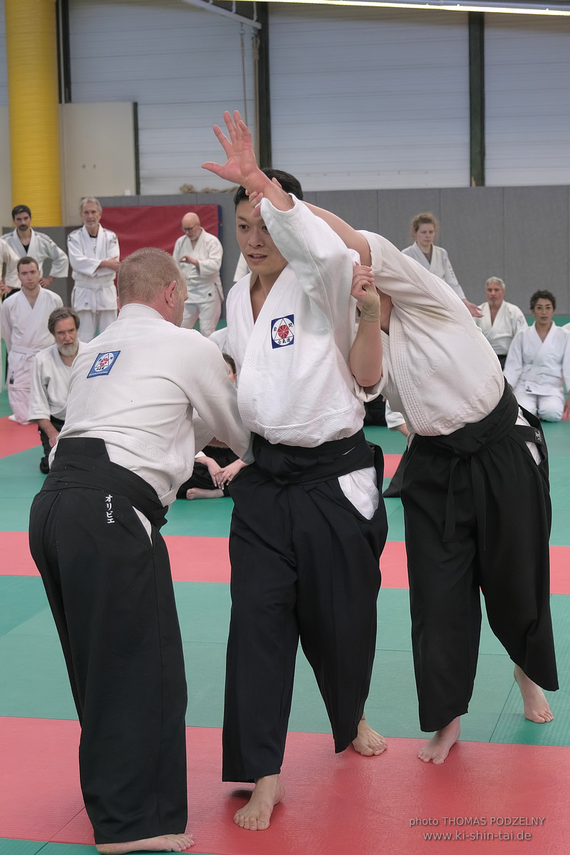 Aikidô Lehrgang mit Yasuhiro Saitô Sensei in Rennes/Frankreich 28.2.-2.3.2025