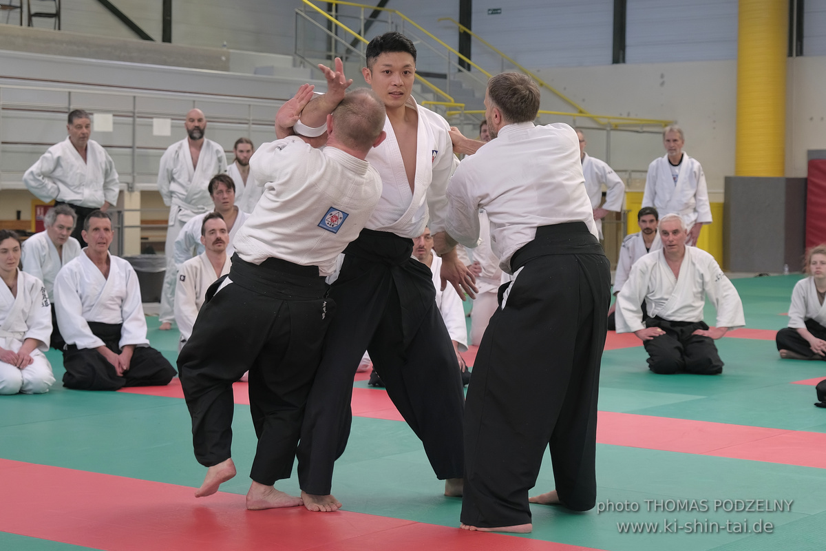 Aikidô Lehrgang mit Yasuhiro Saitô Sensei in Rennes/Frankreich 28.2.-2.3.2025