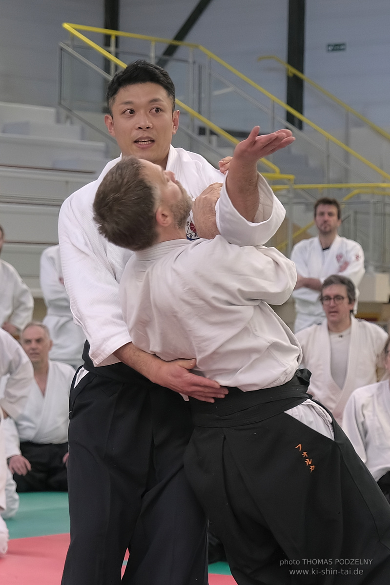 Aikidô Lehrgang mit Yasuhiro Saitô Sensei in Rennes/Frankreich 28.2.-2.3.2025