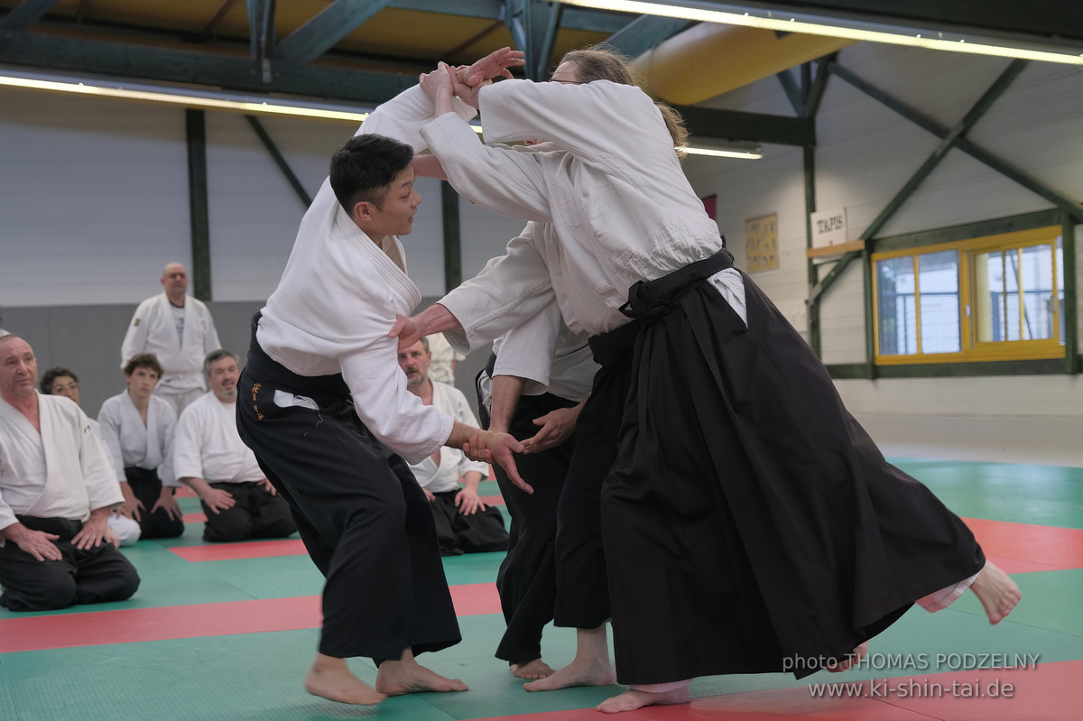 Aikidô Lehrgang mit Yasuhiro Saitô Sensei in Rennes/Frankreich 28.2.-2.3.2025