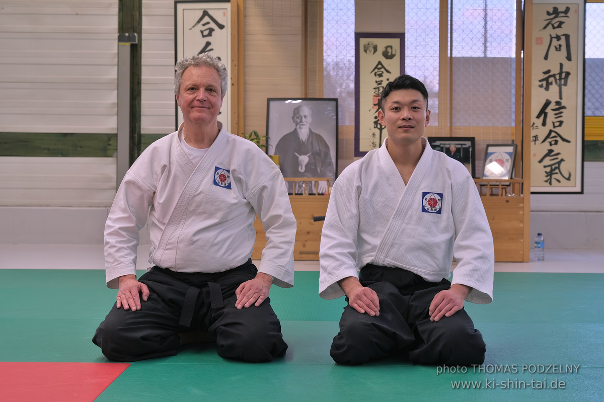 Aikidô Lehrgang mit Yasuhiro Saitô Sensei in Rennes/Frankreich 28.2.-2.3.2025