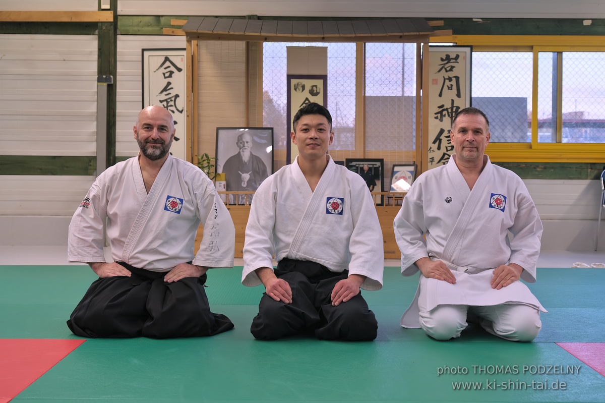 Aikidô Lehrgang mit Yasuhiro Saitô Sensei in Rennes/Frankreich 28.2.-2.3.2025