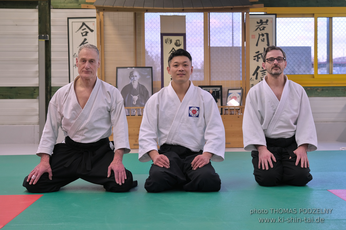 Aikidô Lehrgang mit Yasuhiro Saitô Sensei in Rennes/Frankreich 28.2.-2.3.2025