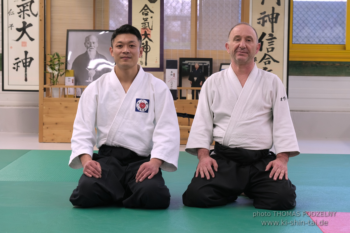 Aikidô Lehrgang mit Yasuhiro Saitô Sensei in Rennes/Frankreich 28.2.-2.3.2025