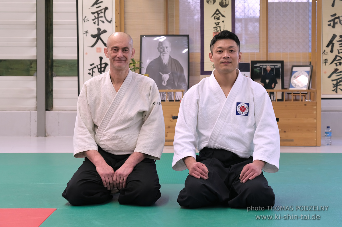 Aikidô Lehrgang mit Yasuhiro Saitô Sensei in Rennes/Frankreich 28.2.-2.3.2025