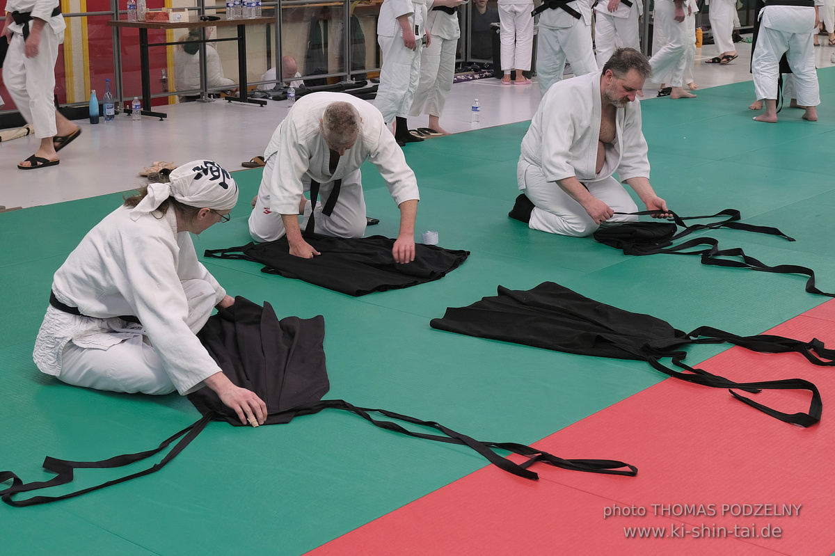 Aikidô Lehrgang mit Yasuhiro Saitô Sensei in Rennes/Frankreich 28.2.-2.3.2025