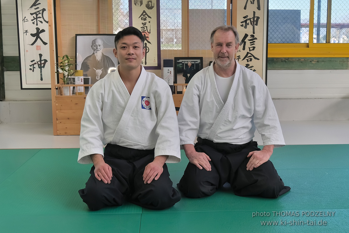 Aikidô Lehrgang mit Yasuhiro Saitô Sensei in Rennes/Frankreich 28.2.-2.3.2025