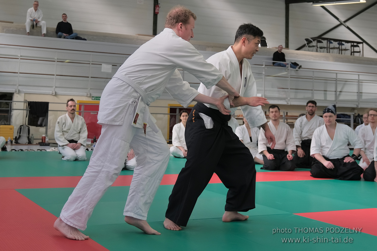 Aikidô Lehrgang mit Yasuhiro Saitô Sensei in Rennes/Frankreich 28.2.-2.3.2025