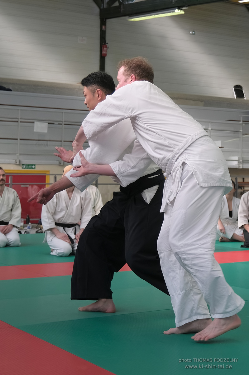 Aikidô Lehrgang mit Yasuhiro Saitô Sensei in Rennes/Frankreich 28.2.-2.3.2025