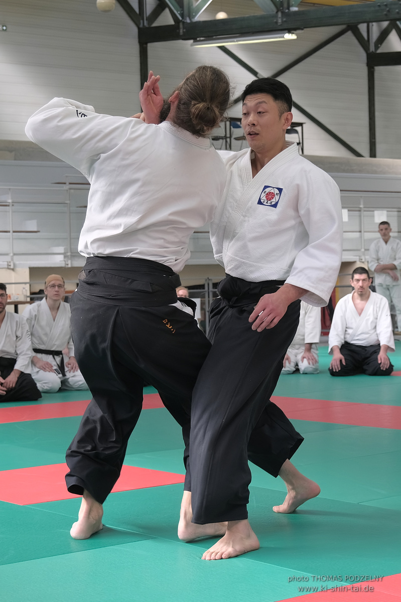 Aikidô Lehrgang mit Yasuhiro Saitô Sensei in Rennes/Frankreich 28.2.-2.3.2025