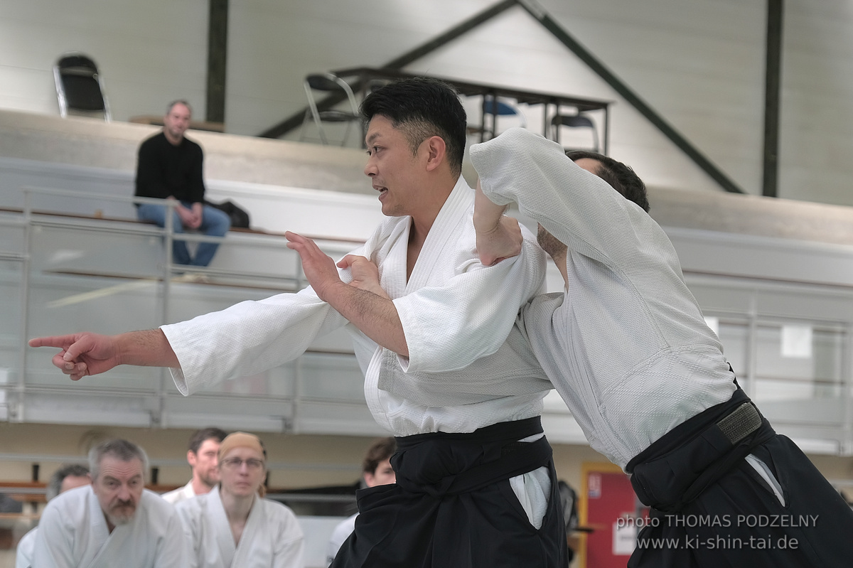 Aikidô Lehrgang mit Yasuhiro Saitô Sensei in Rennes/Frankreich 28.2.-2.3.2025