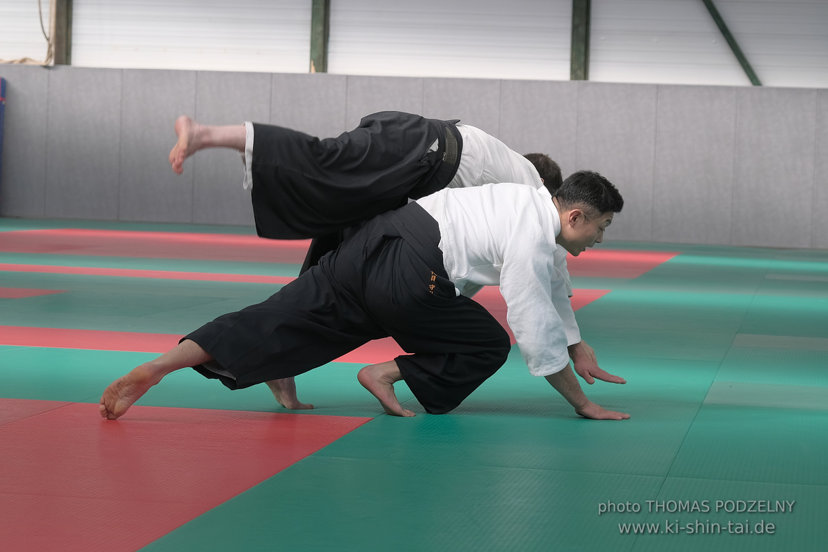 Aikidô Lehrgang mit Yasuhiro Saitô Sensei in Rennes/Frankreich 28.2.-2.3.2025