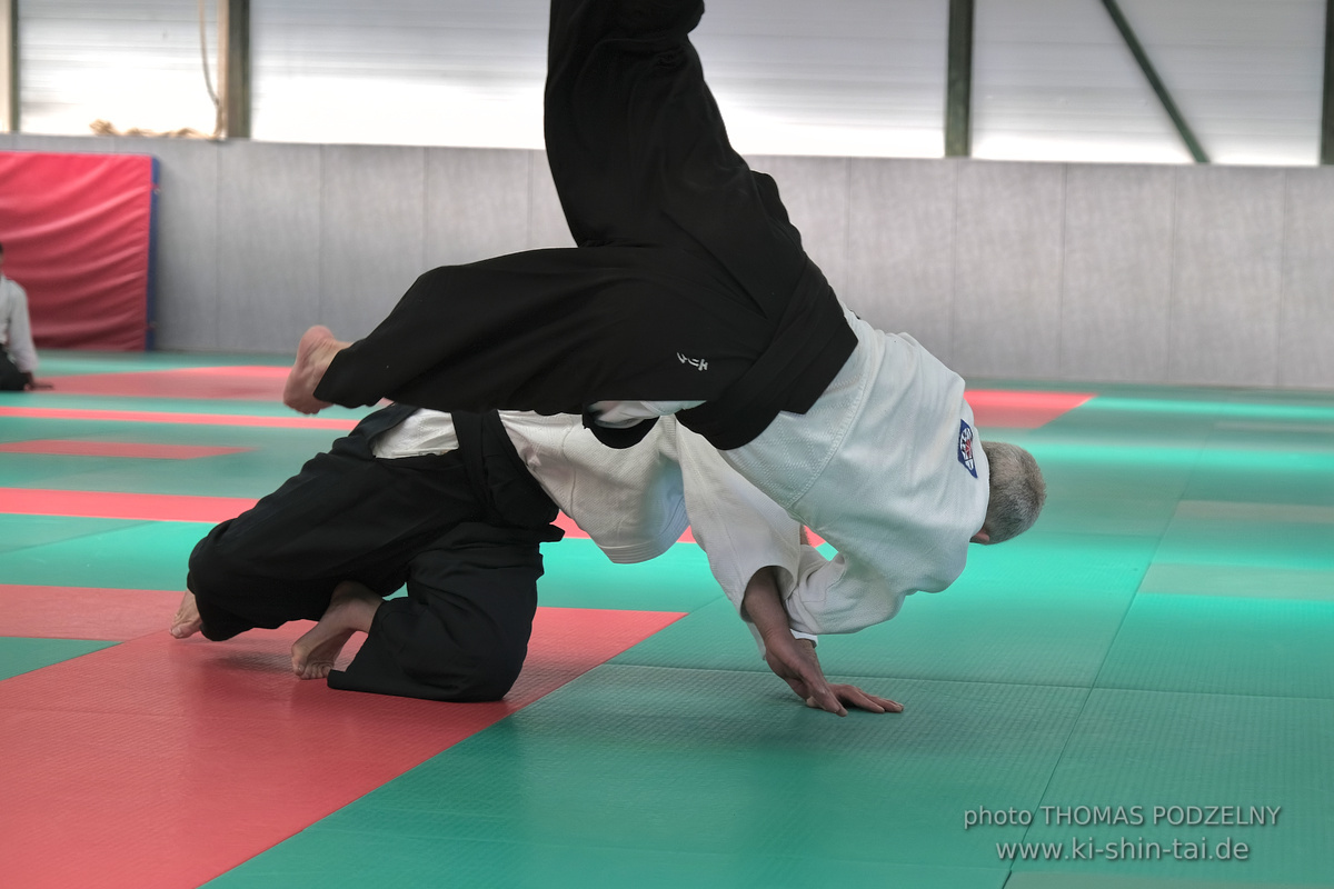 Aikidô Lehrgang mit Yasuhiro Saitô Sensei in Rennes/Frankreich 28.2.-2.3.2025