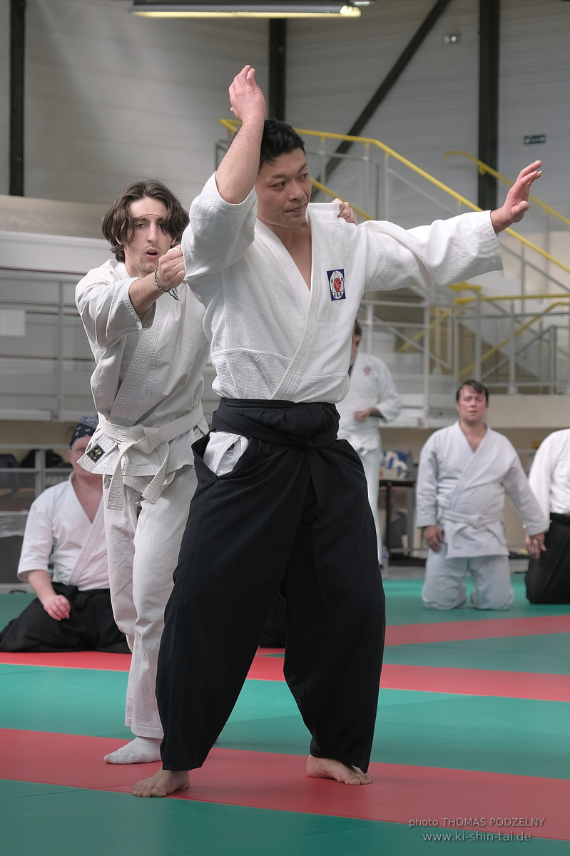 Aikidô Lehrgang mit Yasuhiro Saitô Sensei in Rennes/Frankreich 28.2.-2.3.2025