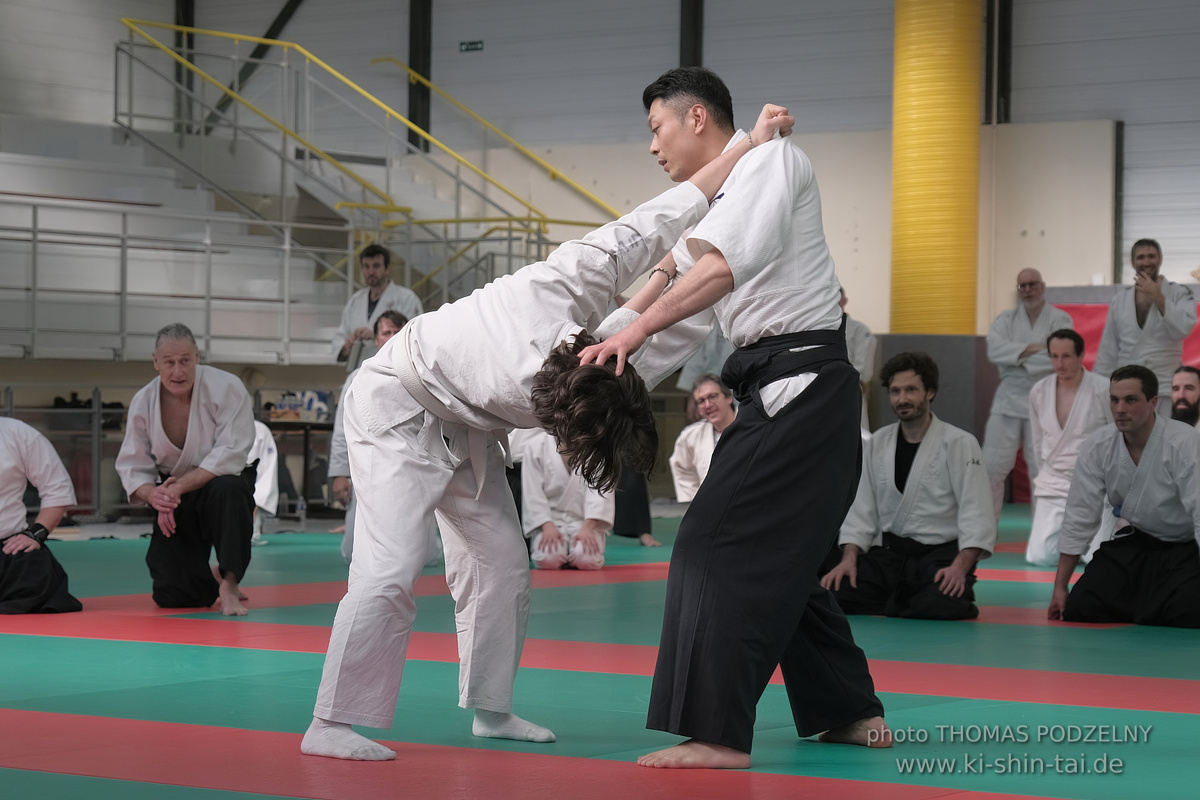 Aikidô Lehrgang mit Yasuhiro Saitô Sensei in Rennes/Frankreich 28.2.-2.3.2025