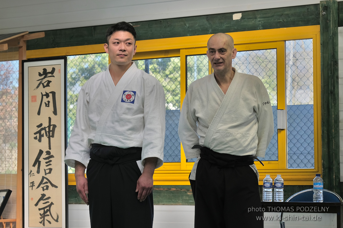 Aikidô Lehrgang mit Yasuhiro Saitô Sensei in Rennes/Frankreich 28.2.-2.3.2025